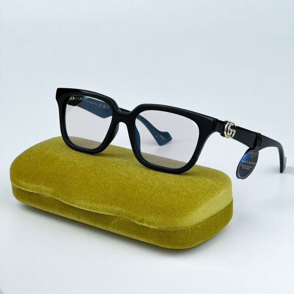 NEW Gucci GG1536S 001 Black Blue Light Crystal Photochromic Women Sunglasses - Picture 1 of 10